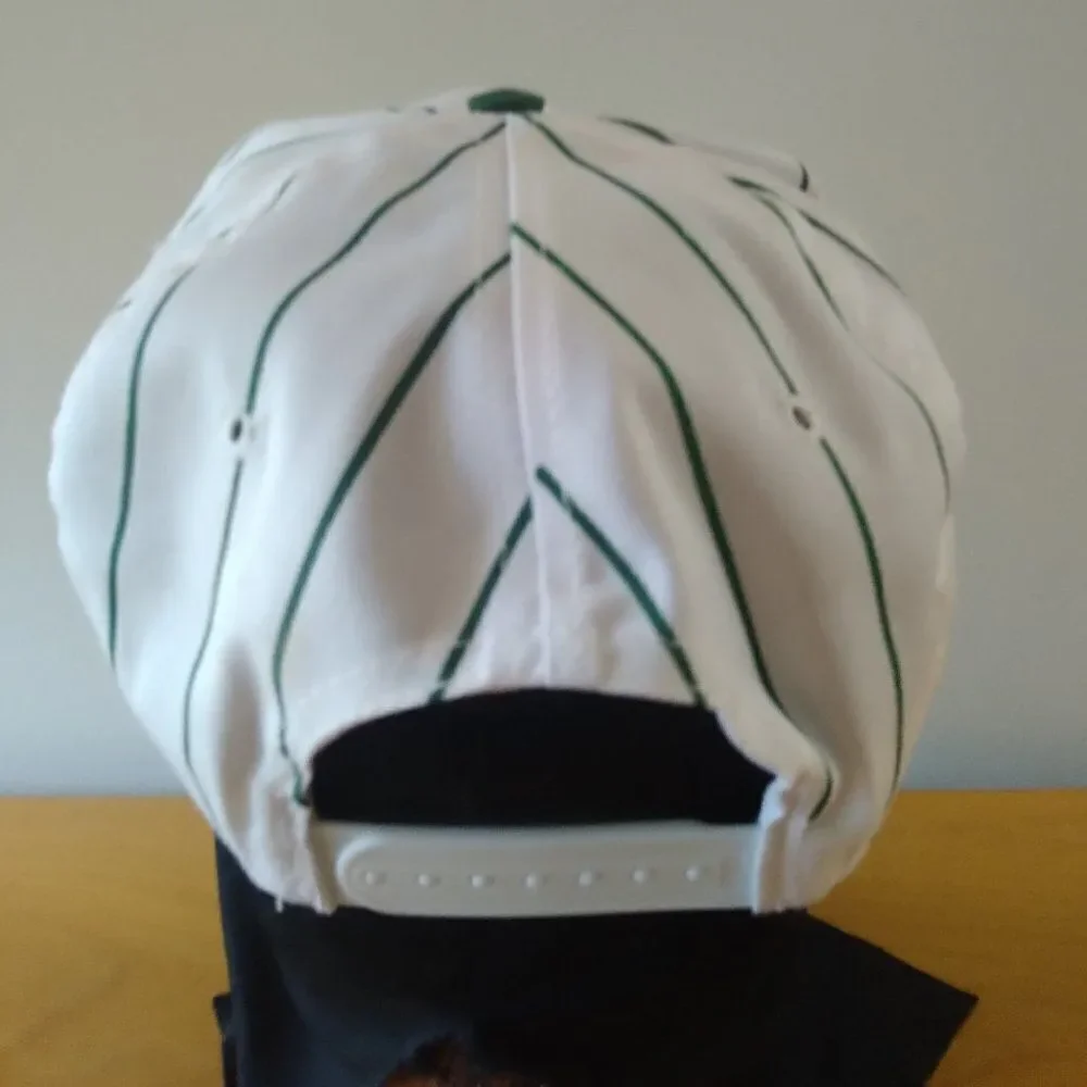 Deadstock Vintage Beck's Brewery Pinstripe Snap Back Hat